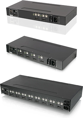 DisplayPort Secure KVM Switches